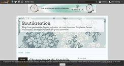 Desktop Screenshot of boutikreation.over-blog.fr
