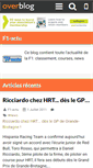 Mobile Screenshot of f1-actu.over-blog.com