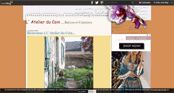 Desktop Screenshot of latelierducoin.over-blog.fr