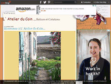 Tablet Screenshot of latelierducoin.over-blog.fr
