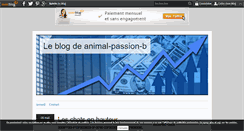 Desktop Screenshot of animal-passion-b.over-blog.com