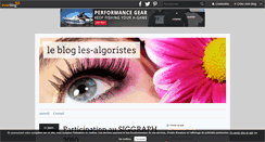 Desktop Screenshot of les-algoristes.over-blog.com