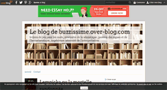 Desktop Screenshot of buzzissime.over-blog.com