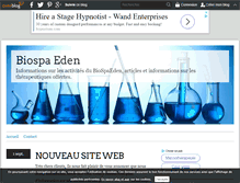 Tablet Screenshot of biospaeden.over-blog.com