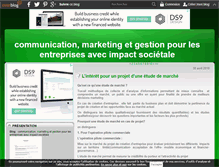 Tablet Screenshot of ecosoc.over-blog.fr