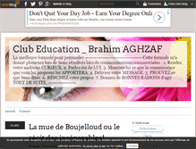Tablet Screenshot of club-education.over-blog.com