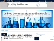 Tablet Screenshot of cancermondeo41.over-blog.com