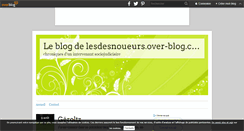 Desktop Screenshot of lesdesnoueurs.over-blog.com