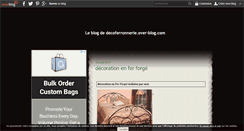 Desktop Screenshot of decoferronnerie.over-blog.com