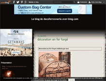Tablet Screenshot of decoferronnerie.over-blog.com