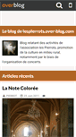 Mobile Screenshot of lespierrots.over-blog.com