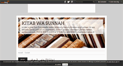 Desktop Screenshot of kitabwasunnah.over-blog.com