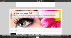 Desktop Screenshot of leursannees80.over-blog.com