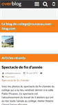 Mobile Screenshot of collegejjrousseau.over-blog.com
