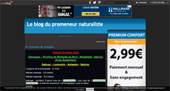 Desktop Screenshot of lepromeneurnaturaliste.over-blog.com