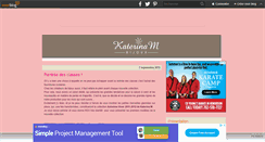Desktop Screenshot of katerina-m.com.over-blog.com