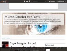 Tablet Screenshot of miltondassier.over-blog.com