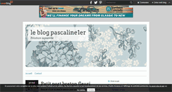 Desktop Screenshot of pascaline1er.over-blog.com