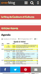 Mobile Screenshot of couleursetcultures.over-blog.com