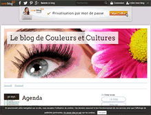 Tablet Screenshot of couleursetcultures.over-blog.com