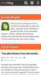 Mobile Screenshot of lemondedesophie2010.over-blog.com