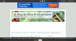 Desktop Screenshot of les-lectures-de-mina.over-blog.com