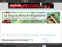 Tablet Screenshot of les-lectures-de-mina.over-blog.com