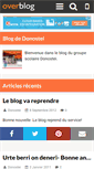 Mobile Screenshot of donostei.over-blog.fr