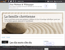 Tablet Screenshot of famillemariage.over-blog.fr