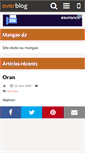 Mobile Screenshot of mangas-dz.over-blog.com