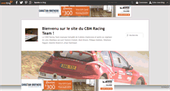 Desktop Screenshot of cbm-racingteam.over-blog.com