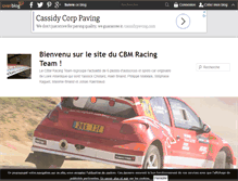 Tablet Screenshot of cbm-racingteam.over-blog.com