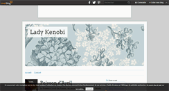 Desktop Screenshot of ladykenobi.over-blog.com