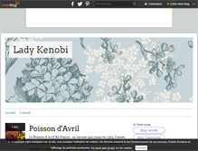 Tablet Screenshot of ladykenobi.over-blog.com