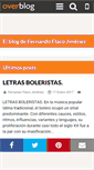 Mobile Screenshot of flajime.over-blog.es