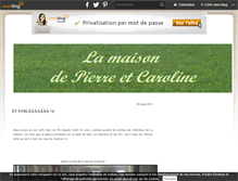 Tablet Screenshot of lamaisondepierreetcaro.over-blog.com