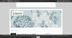 Desktop Screenshot of icdparis.over-blog.com
