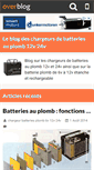 Mobile Screenshot of chargeur-batteries-plomb-12v-24v.over-blog.com