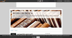 Desktop Screenshot of missioninde4.over-blog.com