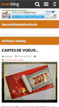 Mobile Screenshot of lescreationsdelouloute.over-blog.com