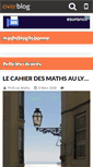 Mobile Screenshot of mathsbloglisbonne.over-blog.com