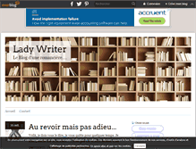 Tablet Screenshot of ladywriter.over-blog.com