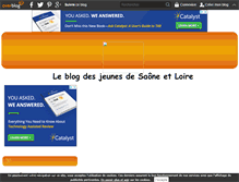 Tablet Screenshot of catho71jeunes.over-blog.com