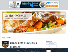 Tablet Screenshot of lucie-momix.over-blog.com