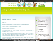 Tablet Screenshot of maellebolard.over-blog.com