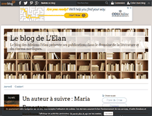 Tablet Screenshot of elan.over-blog.fr