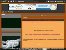 Tablet Screenshot of devenirparents.over-blog.fr
