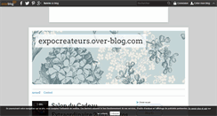 Desktop Screenshot of expocreateurs.over-blog.com