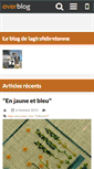 Mobile Screenshot of lagirafebretonne.over-blog.com