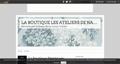 Desktop Screenshot of laboutiquelesateliersdenath.over-blog.com